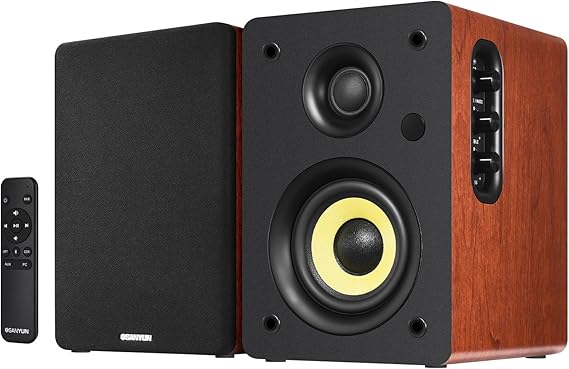 Sanyun SW206 80W 2.0 Active Bookshelf Speakers, Dual-Mode Creator & Music