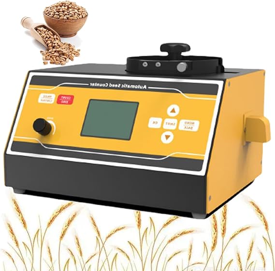 Automatic Seed Counter Device Machine Microcomputer Seeds Counting Instrument Equipment Plates for Large Medium and Small Seeds