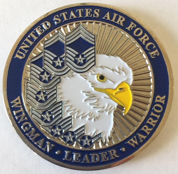 US Air Force Ranks Challenge Coin