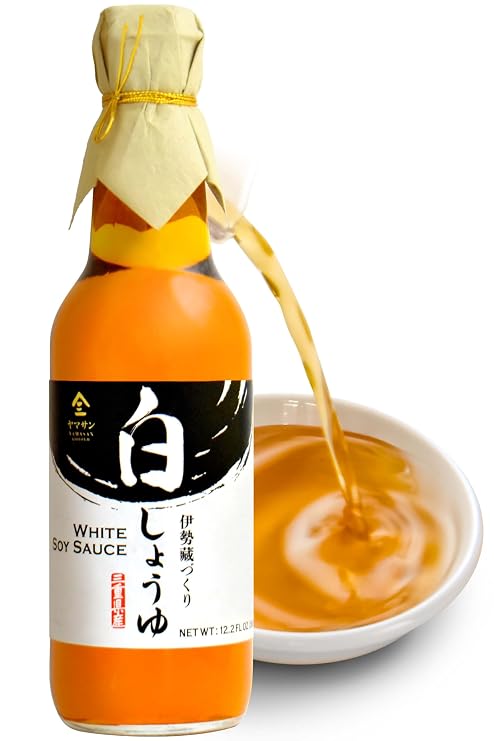 YAMASAN KYOTO UJI White Soy Sauce Traditionally Brewed 12.1 fl oz
