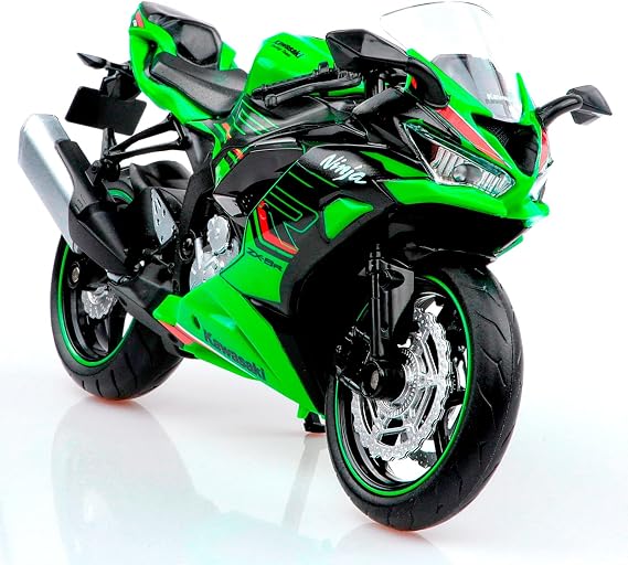 TOKAXI 1/12 Scale Kawasaki Ninja Z6 Diecast Toy Motorcycles,Kawasaki Motorcycle Model,Ninja Motorcycle Toy Gifts for Boys Girls