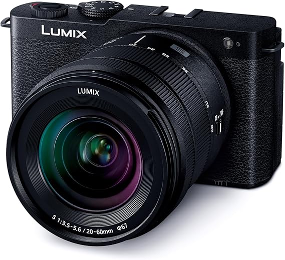 Panasonic LUMIX S9 Full Frame Camera with 20-60mm F3.5-5.6 L Mount Lens, DC-S9KK (Black) (International Model)