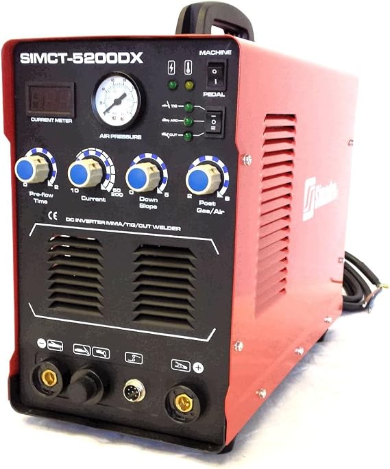5200dx 110v/220v 50a Plasma Cutter 200a Tig Arc Mma Welder