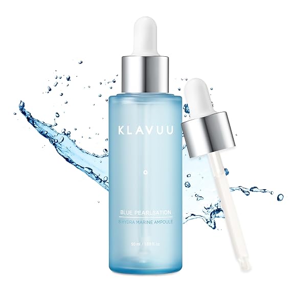 Klavuu Blue Pearlsation 8 Hydra Marine Ampoule, Hyaluronic Acid (1.69oz)