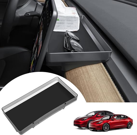 for Tesla Model Y 2021-2025 Upgrade Behind Screen Storage Box