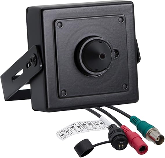 Evertech HD 1080P Mini Indoor Pinhole Lens Metal Camera AHD TVI CVI Analog Compatible