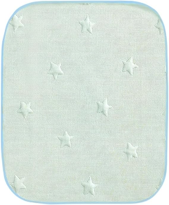 Reidio 1pcs Waterproof Toddler Mattress Pads Cotton Baby Bed Pad Washable Reusable Incontinence Pads Bed Underpads Mattress Protector for Adults Elderly Kids Pets (Green, 11.8*17.7in(30*45cm))