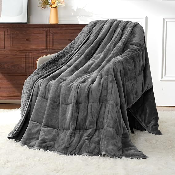 Uttermara Weighted Blankets for Adults Full Size, 10lbs 48x72 inches