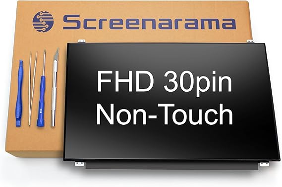 SCREENARAMA New Screen Replacement for N173HCE-E31 REV.C1, FHD 1920x1080, IPS, Matte, LCD LED Display with Tools