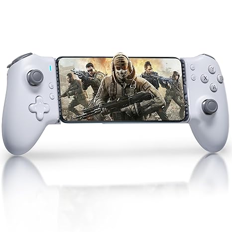 EasySMX M15 Mobile Gaming Controller for Android/iPhone 15 Series, Android Controller with Hall Trigger/Joysticks for Play Minecraft, COD