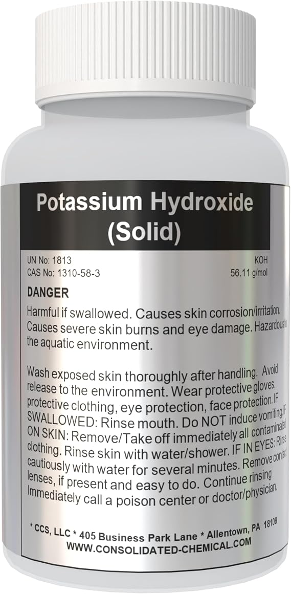 Potassium Hydroxide (Solid) 1kg