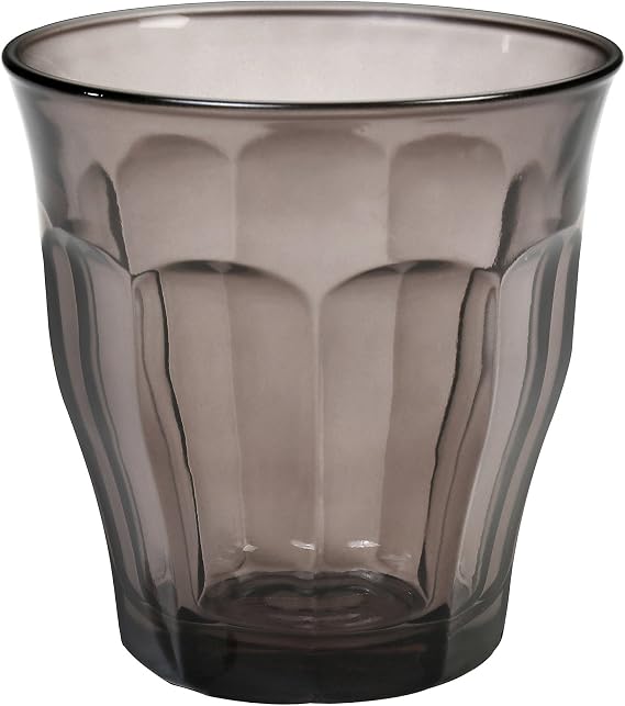 DURALEX 1027sr06 8.5 cm Picardie Tumblers Glass Set of 6 Grey