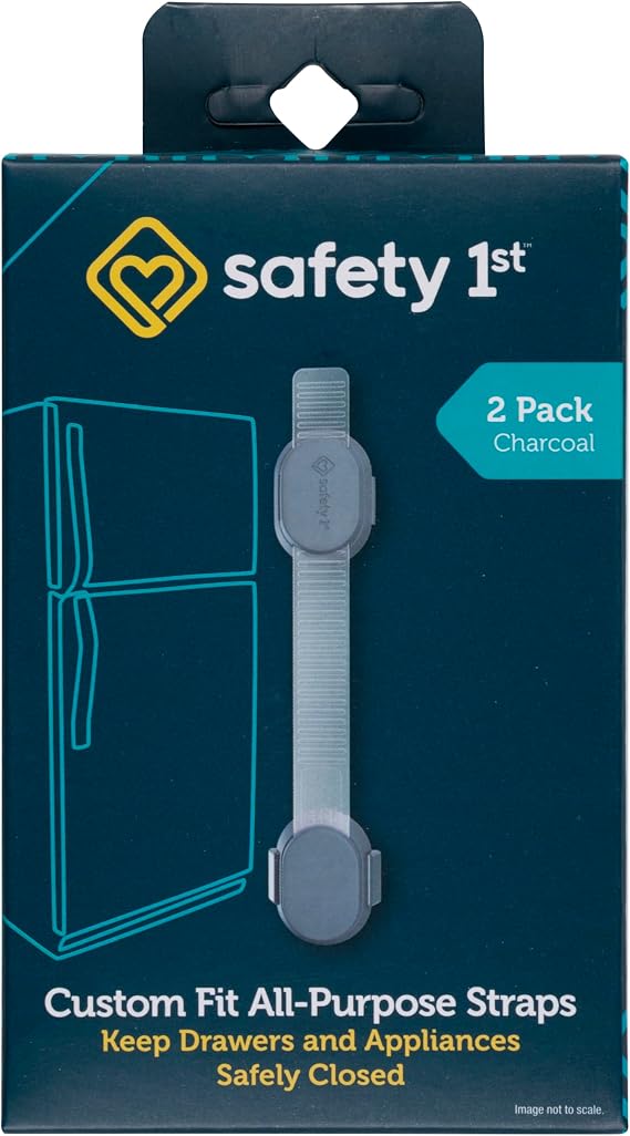 Safety 1st Custom Fit All Purpose Strap, Decor 2 Count (Pack of 1)