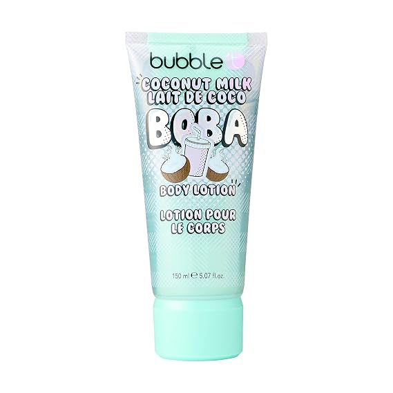 Bubble T Coconut Milk Body Lotion, 5.07 fl oz Hydrating & Nourishing