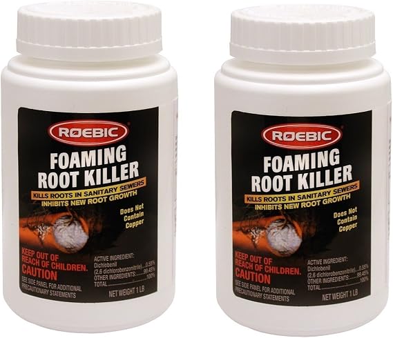 Roebic FRK Foaming Root Killer, 1-Pound (2, 1 lb)