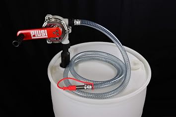 Piusi Rotary Drum Pump for Diesel Exhaust Fluid DEF | 10 Gallons per 100 rotations | No Power Required | Integrated Check Valve | DEF Pump | F00332A3A