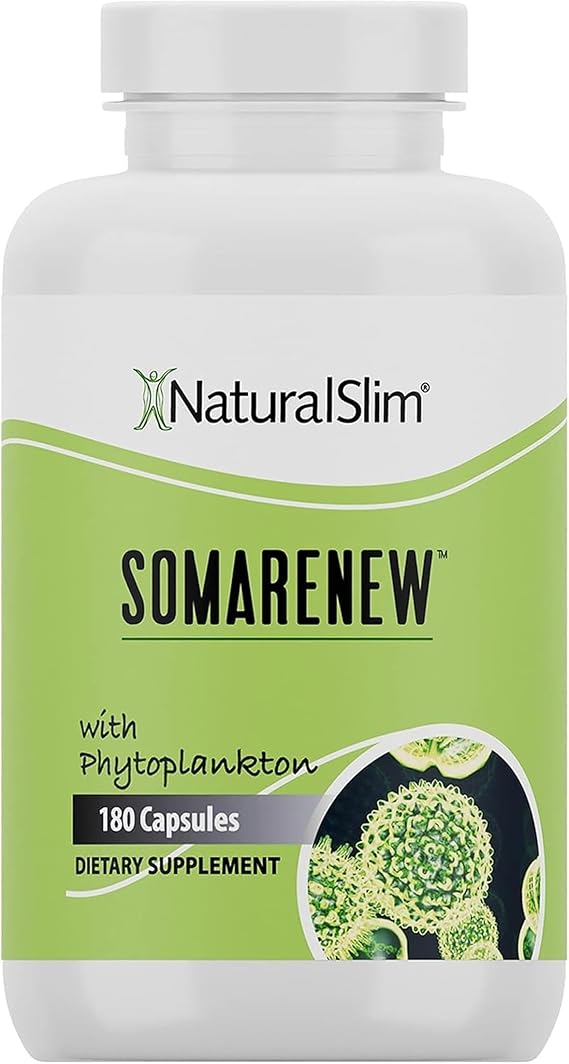 NaturalSlim Somarenew Metabolism Booster, 180 Vegetable Capsules