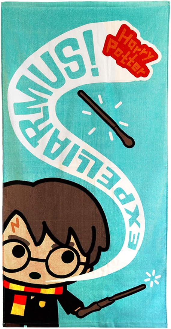 Harry Potter Kids Beach Towel 27"x55" Soft and Water Absorbing Bath Pool Beach Towel