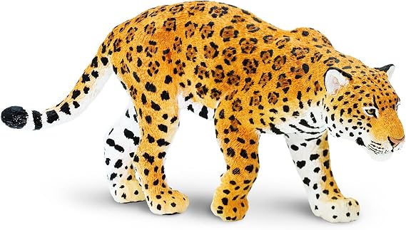Safari Ltd. Jaguar Figurine Hand-Painted Lifelike Toy Model Figure Fun & Educational Toy for Boys, Girls & Kids Ages 3+