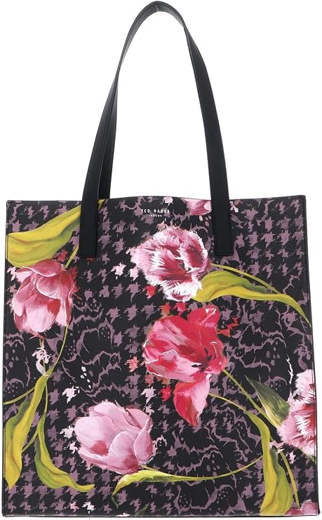 Ted Baker Tullsa Large Floral Print Bag, Black