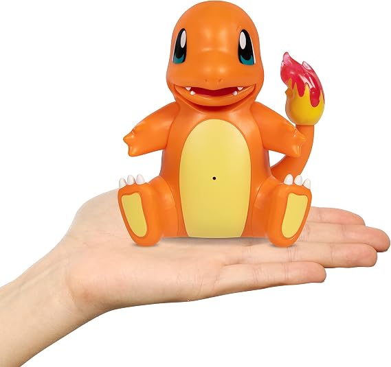 Pokemon Electronic & Interactive My Partner Charmander- Reacts to Touch & Sound, Over 50 Different Interactions with Movement and Sound - Charmander Dances, Moves & Speaks - Gotta Catch Em All