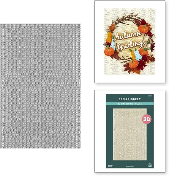 Spellbinders E3D-138 Dimpled 3D Embossing Folder from The Texture & Foliage Collection by Suzanne Hue