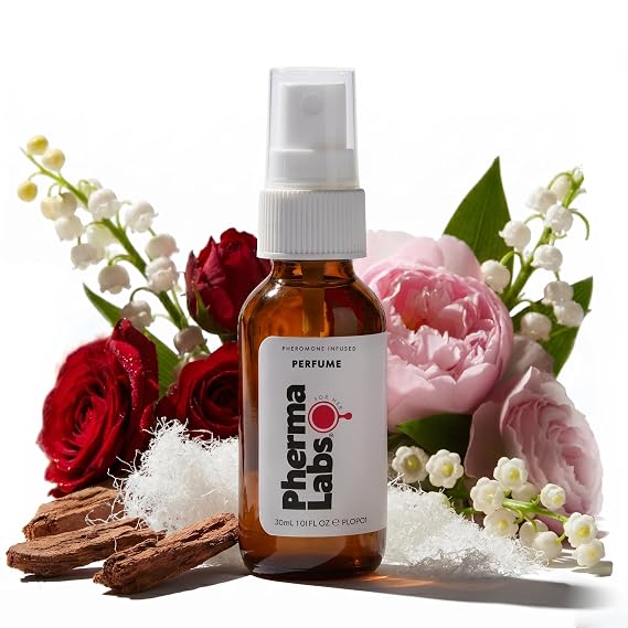 Pheromone Perfume for Women Rose Peony Musk Fragrance | Long-Lasting Feminine Scent | Confidence Boosting Perfume Spray | 30 mL Perfume con feromonas para mujer