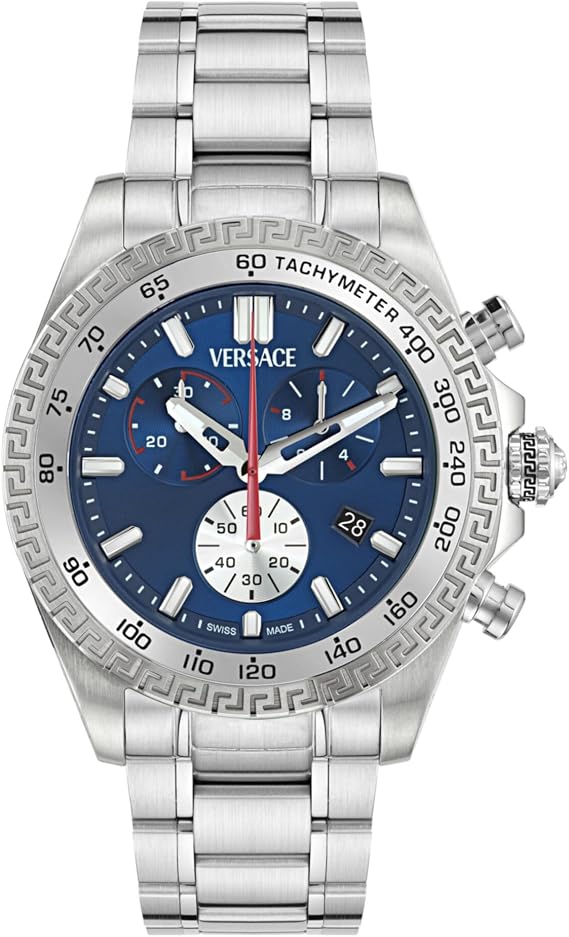 Versace Men Chronograph Quartz Watch Chrono X Swiss Made
