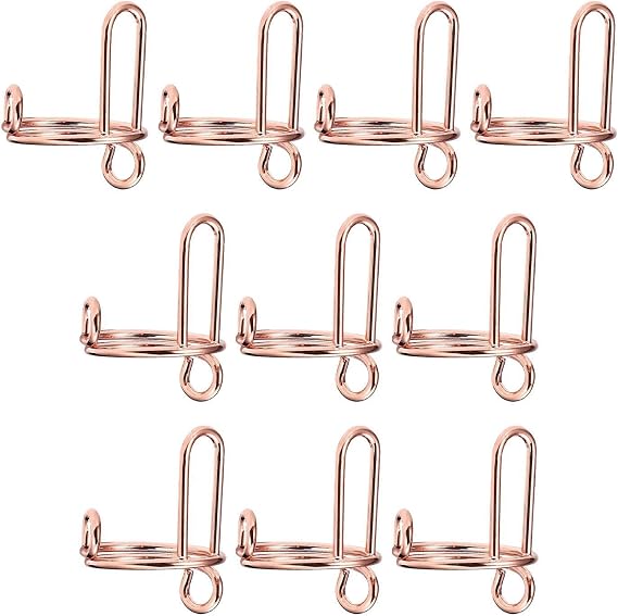 Fingernail Rings Set Non Tarnish Daily Wear Adjustable Size Nail Art Lovers Seeking Style Ensures Comfortable Wearing Experience. Nail Art DIY Decoration Measures, rose gold