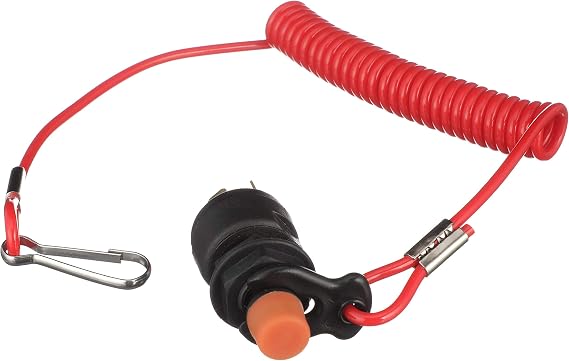 Seachoice Universal Boat Kill Switch Kit,Red