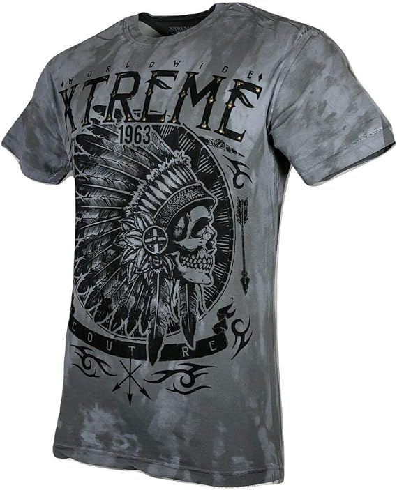 Xtreme Couture by Affliction Men T-Shirt Desert Rambler Biker