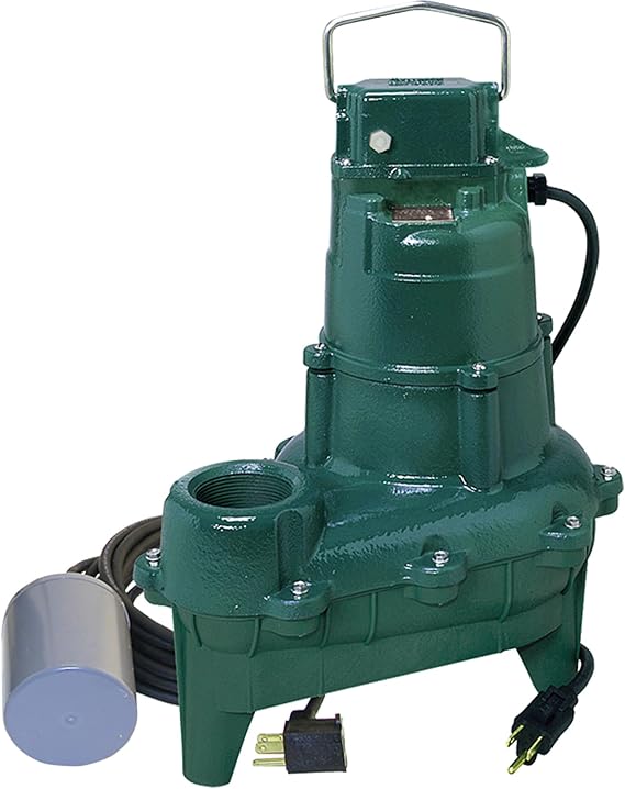 Zoeller Sewage Ejector Pump 115 V