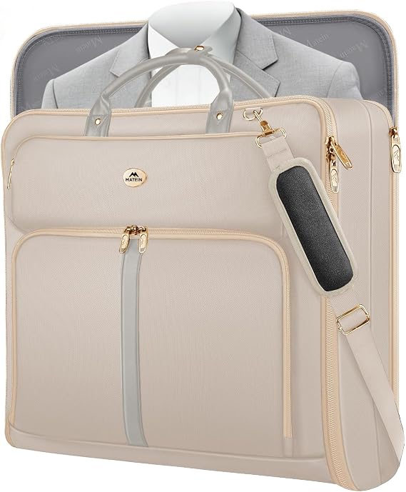 MATEIN Garment Bags for Travel for Women, Large Garment Bags Up to 7 Suits