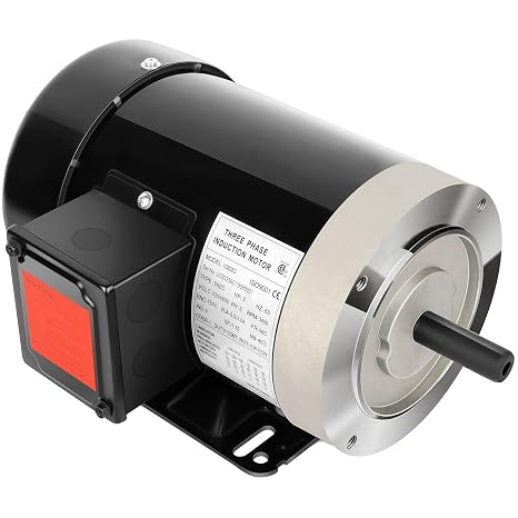 2HP General Purpose Electric Motor 3450RPM Three Phase CW/CCW TEFC 230V/460V