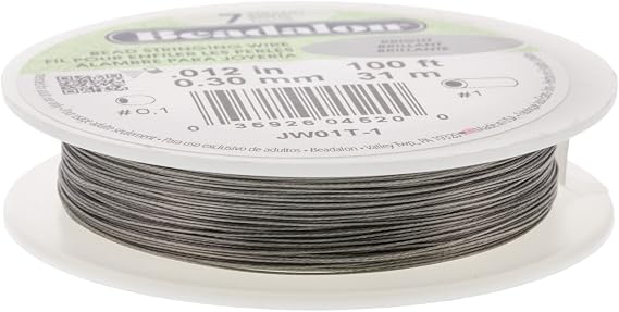 Beadalon 7 Bright .012 100ft