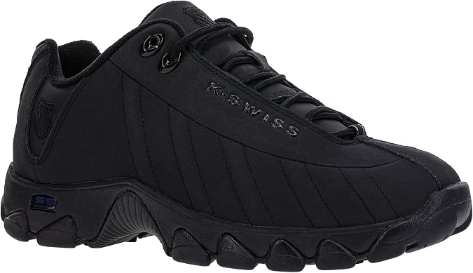 K-Swiss Men's ST329 CMF Sneaker, Wide Tennis Walking Shoes Leather Upper