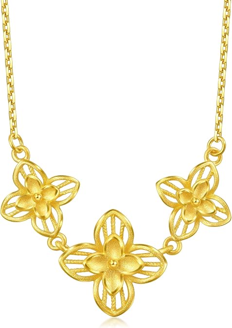 CHOW SANG SANG 999.9 24K Pure Gold Necklace Price-by-Weight 5.61g