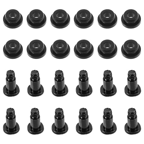 24 Pcs Hard Disk Drive Screws Hard Drive Screws and Shock Absorption Rubber Washer Kit Hard Drive Mounting Screws for 3.5 inch Hard Disk Drive Mounting Accessories