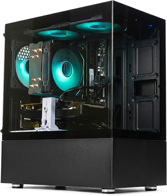 LXZ Gaming PC Desktop Ryzen 5 4500, Radeon RX 560 4GB, 16GB DDR4 RAM,