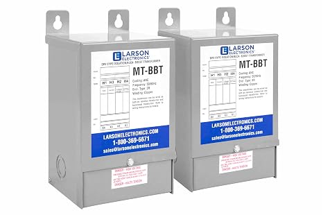 3-Phase Delta Buck/Boost Step-Up Transformer - 208V Primary - 220V Secondary - 20.83, 83.33 or 125 Amps - 50/60Hz
