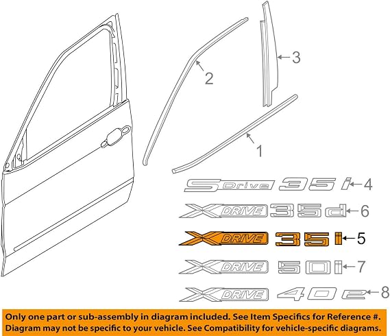 BMW 51-14-7-345-059 Label (:511410), 1 Pack