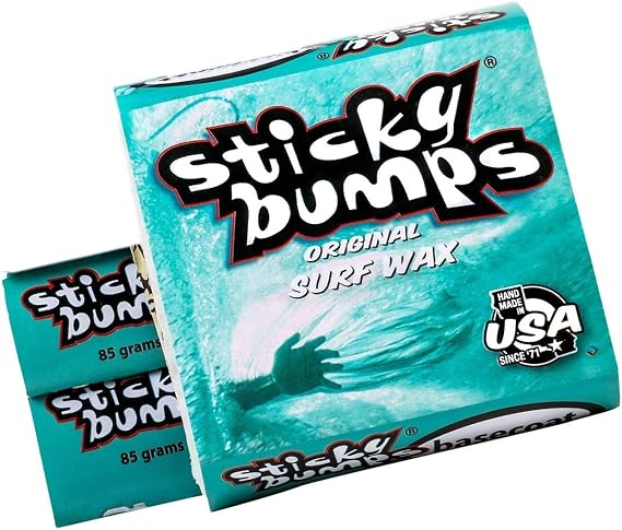 Sticky Bumps Basecoat Surf Wax Handwrapped Label (Pack of 3)