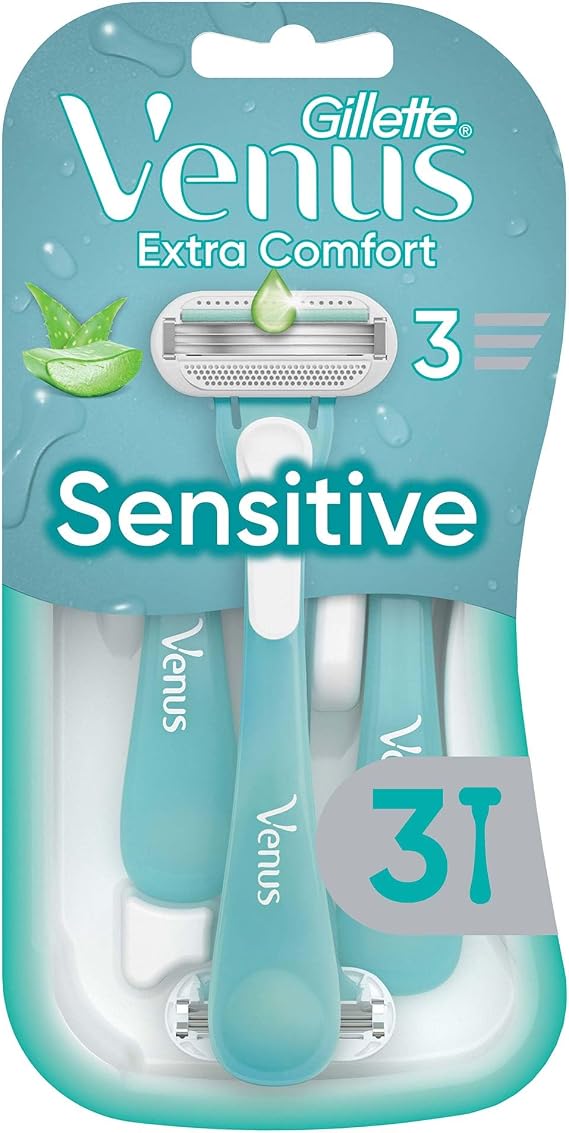 Gillette Venus Sensitive Kullan At Kadın Tıraş Bıçağı 3’lü