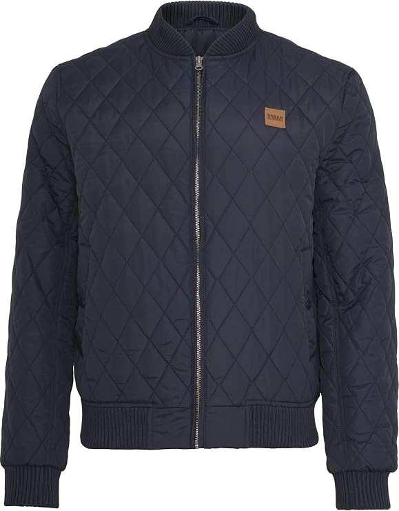 Urban Classics - DIAMOND Quilt Nylon Jacket navy - 5XL