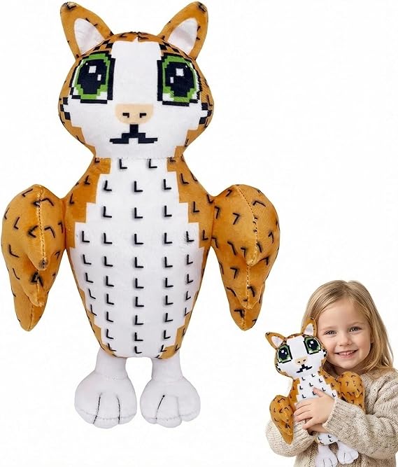 Steal a Brainrot Cute Games Plush - Brown Meowl Plush