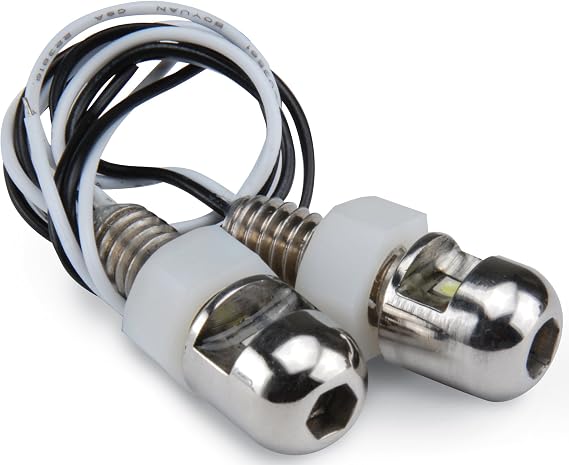 Design Engineering Lite'N Boltz LED License Plate Lighting Kit with Dome He