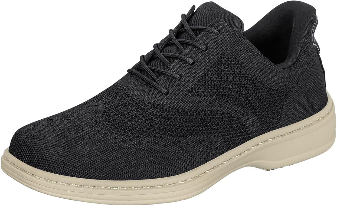 Orthofeet Rex Orthopedic Men's Casual Wingtip Shoes
