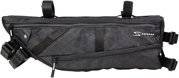 Serfas Ark Expandable Half-Frame Bicycle Bag (Black)