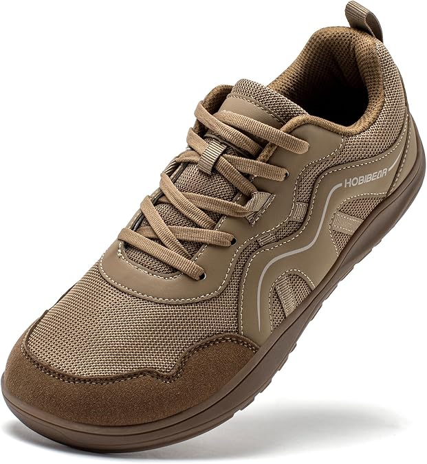 HOBIBEAR Women's Wide Toe Box Barefoot Sneakers | Zero Drop | Lightweight Walking Shoes