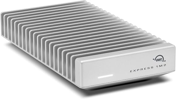 OWC Express 1M2 80G USB4 80Gb/s Portable NVMe M.2 SSD Enclosure | For NVMe M.2 2230/2242/2280 SSDs - Over 6000MB/s - Bus-Powered - Compatible with USB4/Thunderbolt